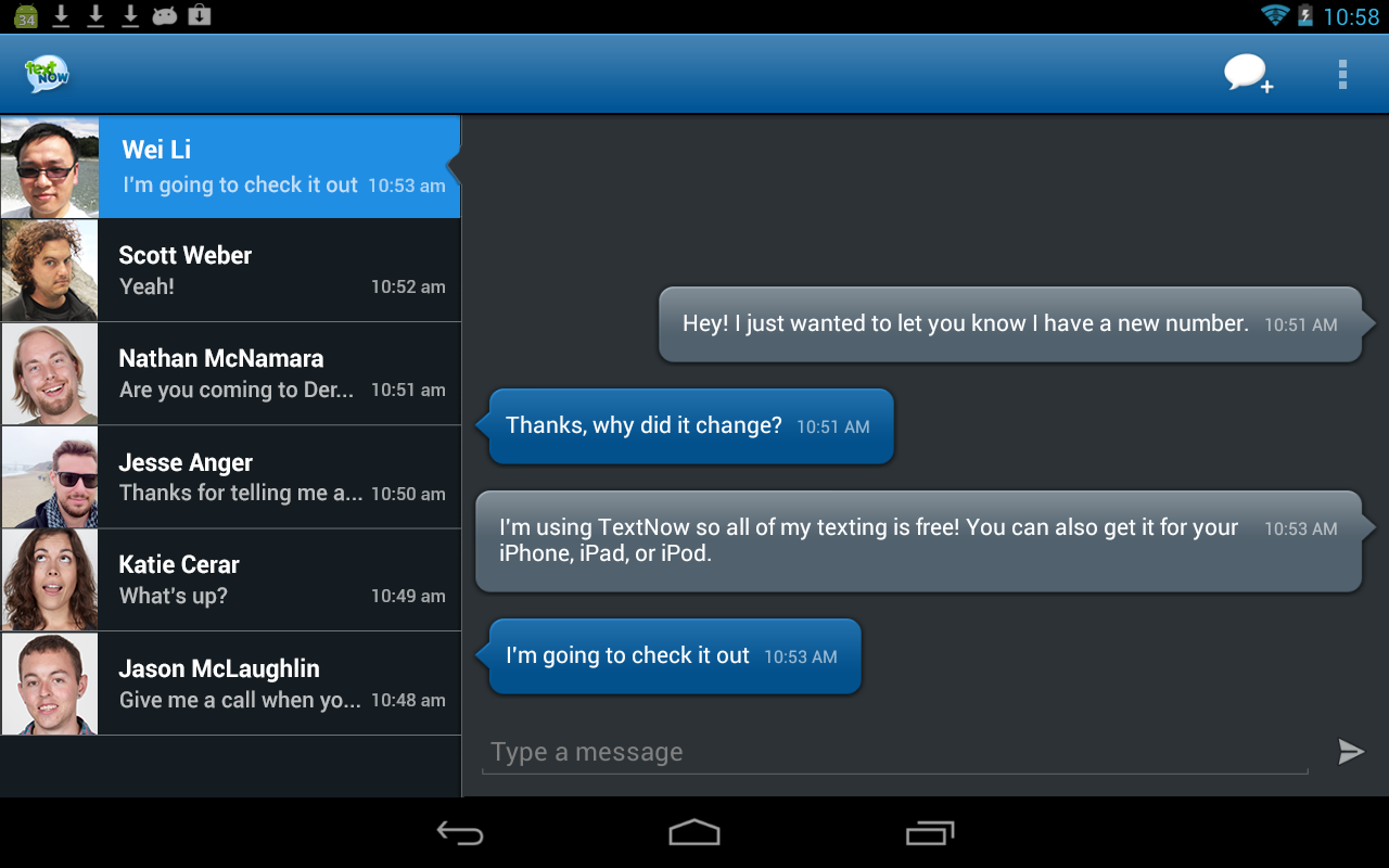 Text Free Apps For Blackberry